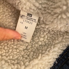 最終お値下げ！メンズジャケットボアアウター　Mサイズの画像