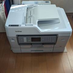 【中古】インクジェット複合機brother MFC-J6983CDWホワイトの画像