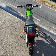 カワサキ スーパーシェルパ KL250G 3517km 実動 書類付き 吹け上がり良好 レストア 林道 エンデューロ カスタムベースにもの画像