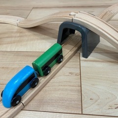 IKEA リラブー 木製レールトイ BRIO ブリオ互換品　幼児 子供　赤ちゃん おもちゃの画像