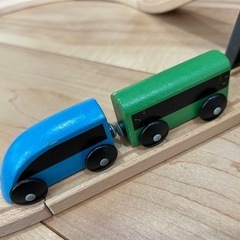 IKEA リラブー 木製レールトイ BRIO ブリオ互換品　幼児 子供　赤ちゃん おもちゃの画像