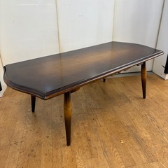 値下げしました!!N859★飛騨家具（キツツキ）製★センターテーブル★テーブル★幅1340ｍｍの画像