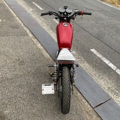 スズキ GN125H 実動 書類付き 吹け上がり良好 チョッパー ボバー アメリカン レストア カスタムベースにもの画像