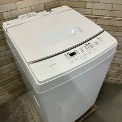 【美品】大阪送料無料★3か月保障付き★洗濯機★アイリスオーヤマ★7kg★2022年★IAW-T705E★R-585