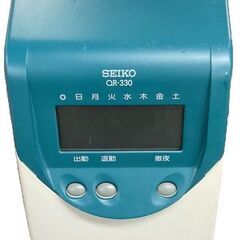 SEIKO セイコー タイムレコーダー QR-330 動作確認済の画像
