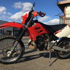 GASGAS ガスガス EC250 低走行669km 実動 書付 公道仕様 吹け上がり良好 林道 モトクロス エンデューロ レストア　カスタムにもの画像
