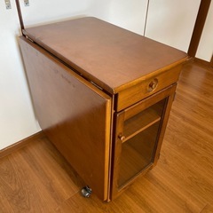 北欧レトロ】 KOIZUMI 木製バタフライテーブルダイニング