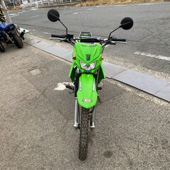 カワサキ KLX150 セル/キック付き 実動 書類付き 吹け上がり良好 通勤 通学 林道 エンデューロ レストア カスタムベースにもの画像