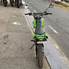 カワサキ KLX150 セル/キック付き 実動 書類付き 吹け上がり良好 通勤 通学 林道 エンデューロ レストア カスタムベースにもの画像