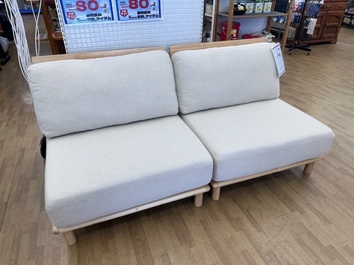 ドリーム川西店御来店限定】2Pソファ／クリーニング済み 【2001252255600247】 (ドリーム川西店) 山下のソファ《2人掛けソファ 》の中古あげます・譲ります｜ジモティーで不用品の処分