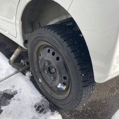 出張でタイヤ交換します。4本で2000円からです。 − 広島県