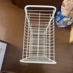 スチールラック ホワイトの画像