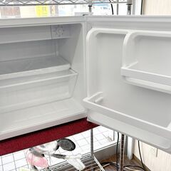 札幌 東区 シンプラス 1ドア冷蔵庫 SP-47LD-WH 47L 2023年製 自動霜取り機能付 直冷式 温度調節可能 ホワイト コンパクト サブ冷蔵庫 一人暮らし 寝室などに の画像