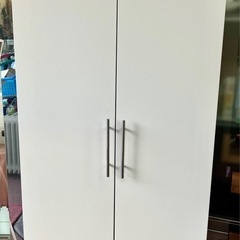 IKEA 衣装棚　クローゼット　白タンス