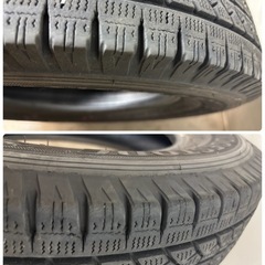 ブリジストン スタッドレスタイヤ タイヤのみ 145R12 LT BLIZZAK VL1 P1310の画像