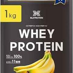 再入荷！リッチバナナ風味　ホエイプロテイン1000g【新品未開封】
