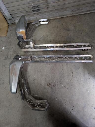 デコトラ！菱形！当時物ミラーステー左右！ トラック用 ミラーステー