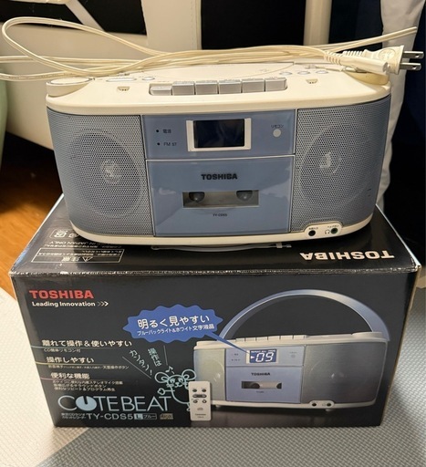 箱あり。 オーディオ ラジカセ CD コンポ カセット レコーダー