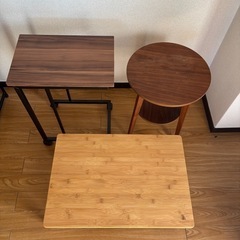 ミニ家具3点（計1,500円）の画像