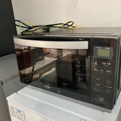 【ジモティー割】ハイアール 2021年製 フラット電子レンジ（ID502）