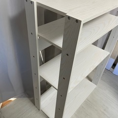 【お譲り先決定】棚(組み立て時に棚位置調整可能)の画像