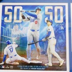 大迫力❗限定2024枚】大谷翔平 MLB史上初 50-50達成❤フォトミント✨