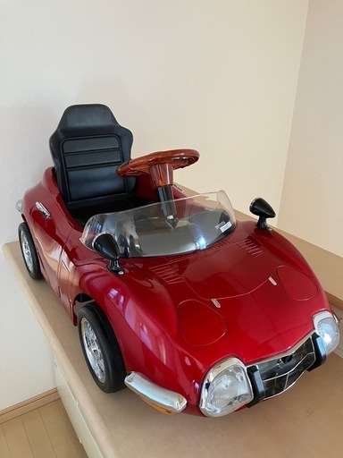 トヨタ2000GT 赤　足こぎ　