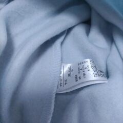 【新品】アナ雪　裏起毛トレーナー　水色　130センチの画像