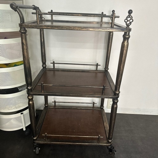 アンティーク風ワゴン イギリス ヴィンテージ キッチンワゴン トロリー