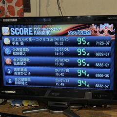★　テレビ　32インチ　2台　AQUOS　アクオス　世界の亀山モ...