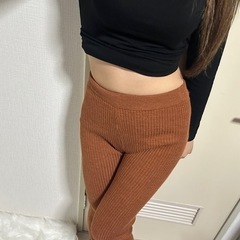 オシャレさん必見✨ニットフレアパンツ