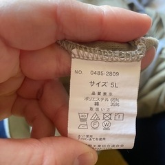 洋服　5Lの画像