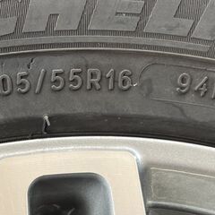 【VOLVO用】スポーツテクニック MONO5 VISION 6.5J-16 5H PCD108 ET+48 クロームシルバー + ミシュラン X-ICE3 205/55R16 94H x 4本セット!の画像