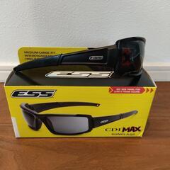 ESS CDI MAX タクティカルサングラス 防弾2.4m ブラックの画像
