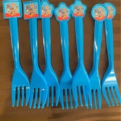 パウパトロール　フォーク　プラスチック