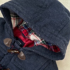 baby GAP フード付きダッフルコート 90サイズ　子供服　 アウターの画像