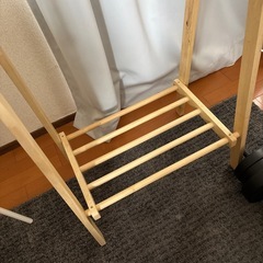 ニトリ　A型ハンガーラックの画像