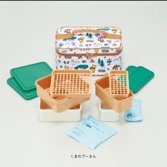 【新品】くまのプーさん　ピクニックランチボックスの画像
