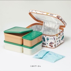 【新品】くまのプーさん　ピクニックランチボックスの画像
