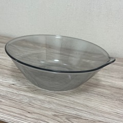 吊るせる　クリア洗面器　