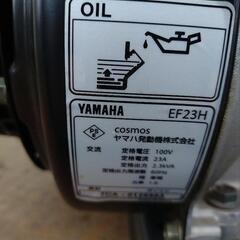 発電機EF23Hヤマハ　１００V　使用頻度小　長野市　の画像