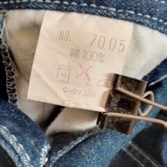 オーバーオール　つなぎ　サロペット　サイズが合えば　男女兼用　👖デニムの画像