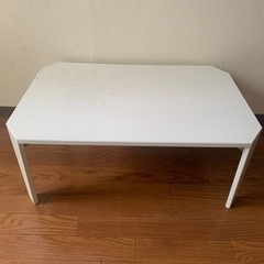 【お譲り先決まりました】ニトリ 折りたたみテーブル 作業台