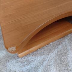 【値下げ】トイレ用　木製　折りたたみ踏み台の画像