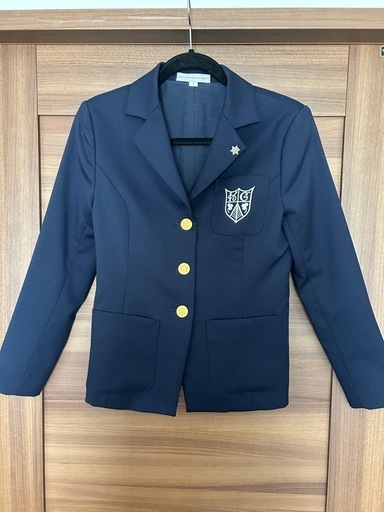 甲南女子 指定スーツ 上下7号 甲南女子大学 制服 校章付き 7号