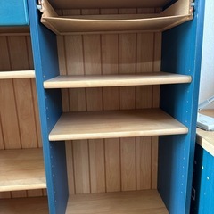 [早い者勝ち]2月24日終了airy フェアリー  引出付 本棚 マガジンラック ブックシェルフ キャビネット サイドチェストの画像