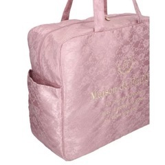 未使用タグ付 Maison de FLEUR トートバッグ ルミネ限定 メゾンドフルール レースコンパクトキャリーバッグの画像
