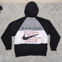 NIKE SWOOSH ダブルスウッシュナイロンジャケット