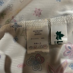 LOGOS　ウインドブレーカー　花柄　白　レディース　アウターの画像