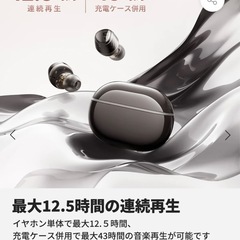 SOUNDPEATS  ENGINE4  Bluetoothイヤホン
の画像